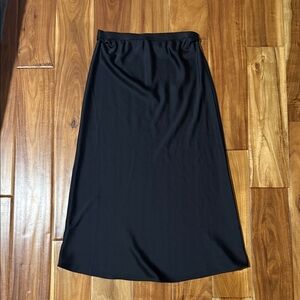 Jenni Kayne Classic Black A-Line Skirt